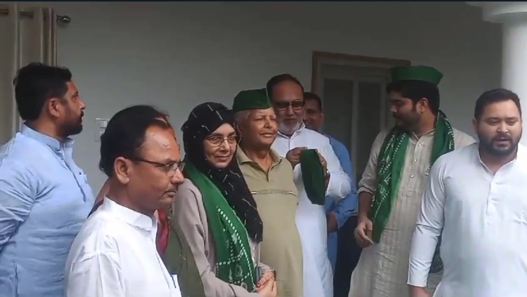 Bihar Politics: ओसामा और हिना शहाब ने थामा BJP का दामन,