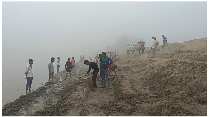 छत पूजा की तयारी