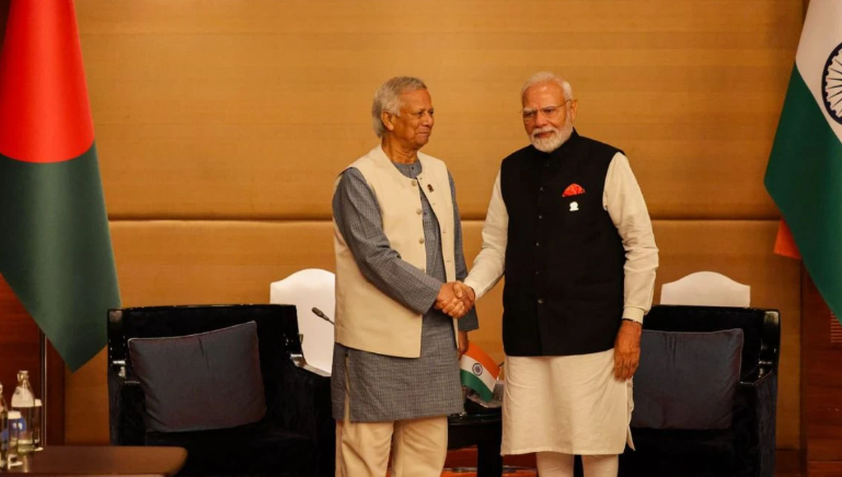 Muhammad Modi PM Modi, Bangladesh Prime Minister Mohammad Yunus,