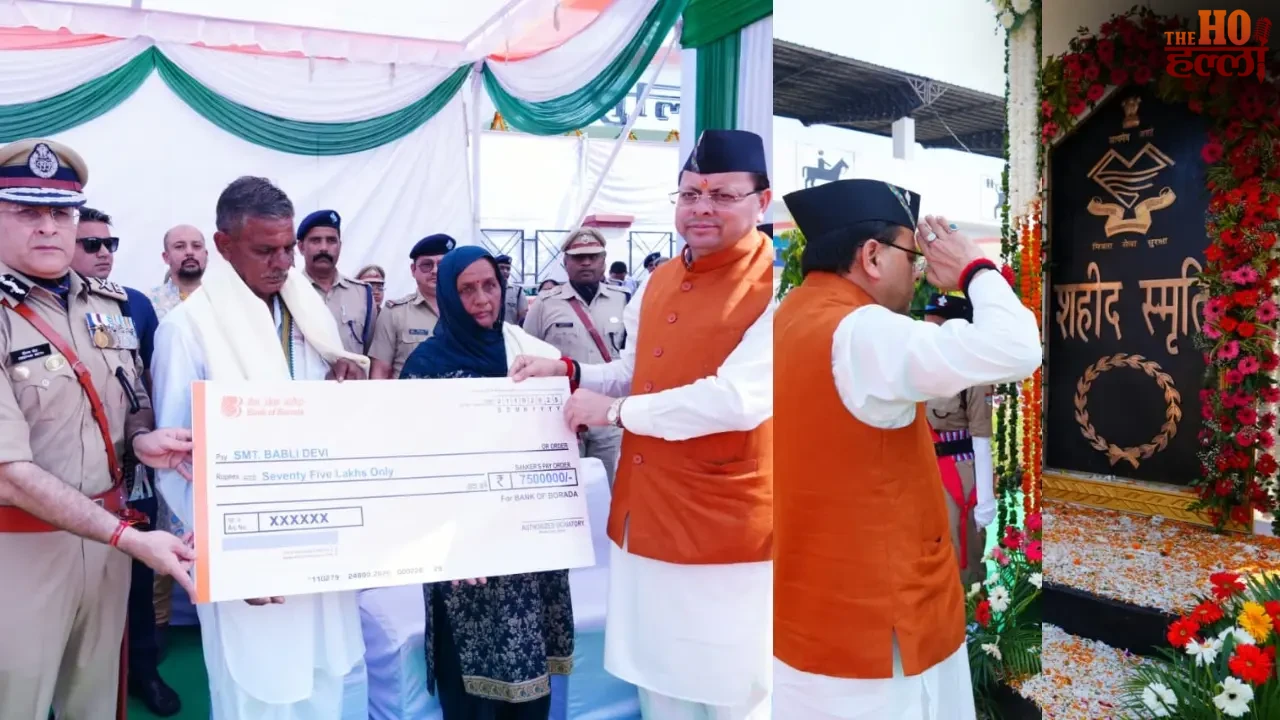 _CM Dhami Pays Tribute