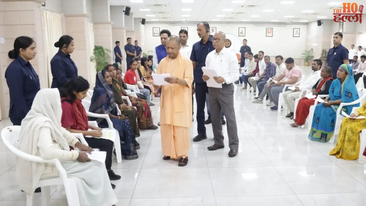 CM Yogi Listens to Public Grievances