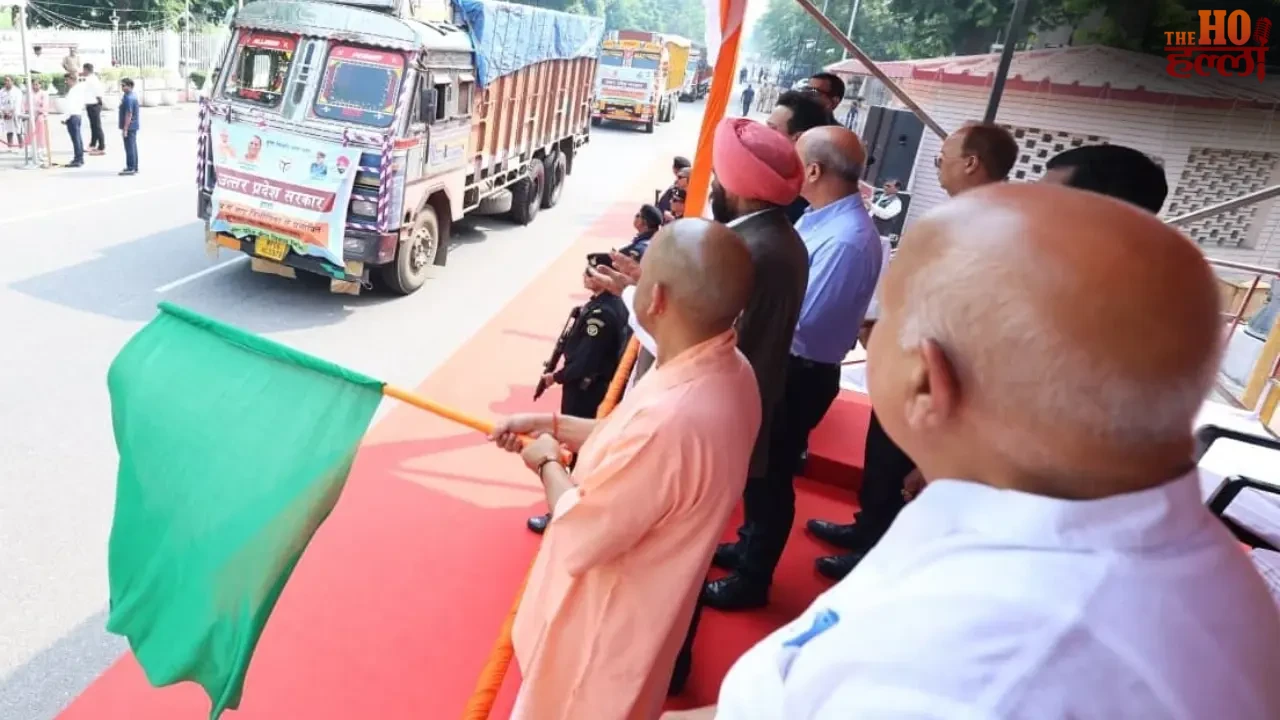 CM Yogi Sends Aid Support