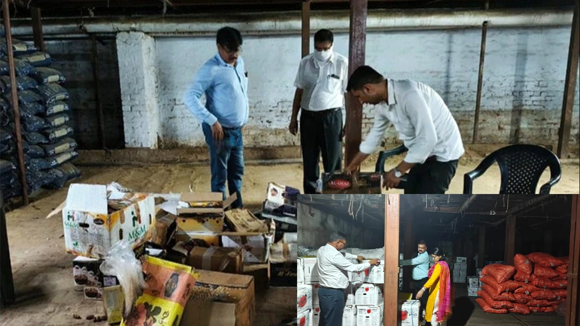 सेहत से खिलवाड़ : मिलावटी घी-तेल और सड़े मेवे... लखनऊ में FSDA ने किया ये खुलासा लखनऊ, 10 अक्टूबर 2025: त्योहारों का मौसम शुरू होते ही मिलावटखोर सक्रिय हो गए हैं। लोगों की सेहत से खिलवाड़ करने वालों के खिलाफ खाद्य सुरक्षा एवं औषधि प्रशासन (एफएसडीए) ने यूपी की राजधानी लखनऊ में बड़ा अभियान चलाया। टीम ने करीब 13,256 किलोग्राम मिलावटी और खराब खाद्य सामग्री बरामद की, जिसकी अनुमानित कीमत 24.92 लाख रुपये बताई जा रही है। सहायक खाद्य आयुक्त विजय प्रताप सिंह के मुताबिक यह कार्रवाई उपभोक्ताओं की शिकायतों के आधार पर की गई। अमीनाबाद स्थित मंगलम एग्रोटेक में छापेमारी के दौरान 253 टिन वनस्पति घी और 81 टिन पामोलिन तेल सीज किया गया। वहीं, गोकुल एग्रो लिमिटेड (मोहिबुल्लापुर) से 392 टिन पॉम ऑयल बरामद हुआ। खराब मेवे और मसालों का भी बड़ा जखीरा मिला। श्रीराम स्वरूप कोल्ड स्टोरेज (फैजाबाद रोड) से 50 किलो से अधिक चिलगोजा, मूंगफली, हल्दी, सौंफ, काजू और छुहारा बरामद हुआ, जिसे मौके पर नष्ट करा दिया गया। इसी तरह हरि राम एंड संस (सुभाष मार्ग) से खराब खड़े मसाले सीज किए गए। नाका हिंडोला खोवा मंडी में भी टीम ने जांच की। यहां सर्वेश कुमार के पास खराब मावा (50 किलो) पाया गया, जिसे नष्ट कर नोटिस जारी किया गया। एफएसडीए ने किशमिश, पनीर, रिफाइंड तेल समेत 17 खाद्य पदार्थों के नमूने जांच के लिए प्रयोगशाला भेजे हैं। कुल 763 किलोग्राम खराब खाद्य सामग्री, जिसकी कीमत लगभग 4.22 लाख रुपये है, को नष्ट किया गया। सीज और नष्ट की गई सामग्री में घी, तेल, चिलगोजा, खड़े मसाले, मूंगफली, हल्दी, सौंफ, काजू और छुहारा शामिल हैं।