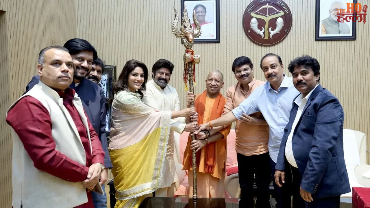 Akhanda 2 Team Meets CM Yogi in Lucknow