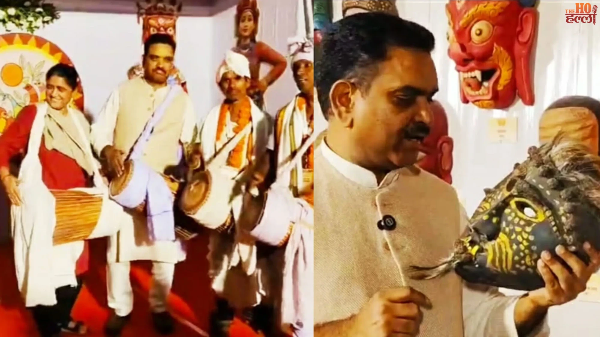 Aseem Arun Joins Lucknow Tribal Fest, Dances With Wife