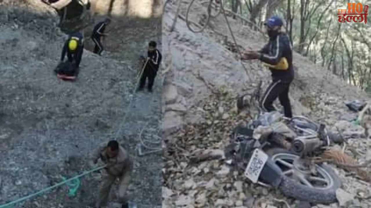 Bike Falls into Gorge Father Dies Son Injured