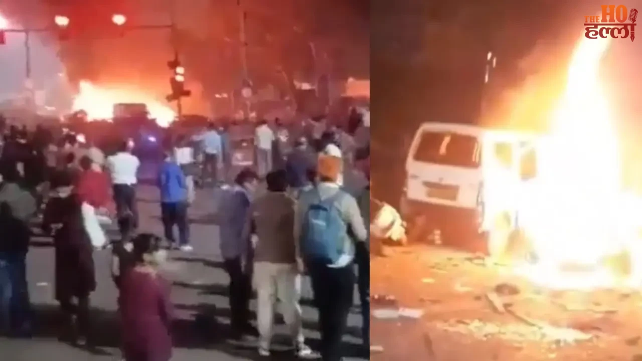 Car Blast Near Red Fort Metro Station in Delhi