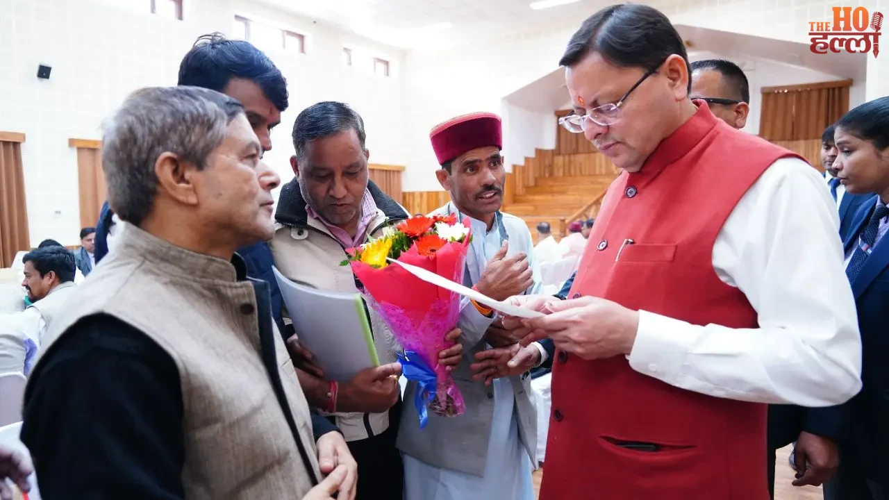 CM Dhami Listens to Public Grievances Orders Quick Action