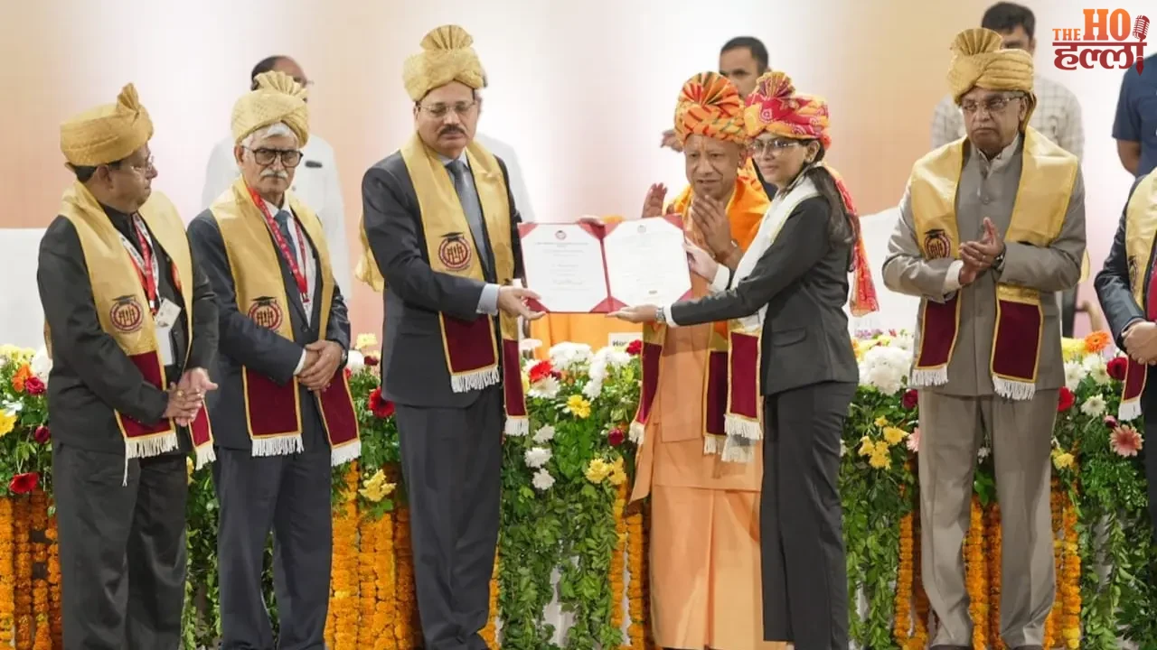 CM Yogi at Law University Convocation