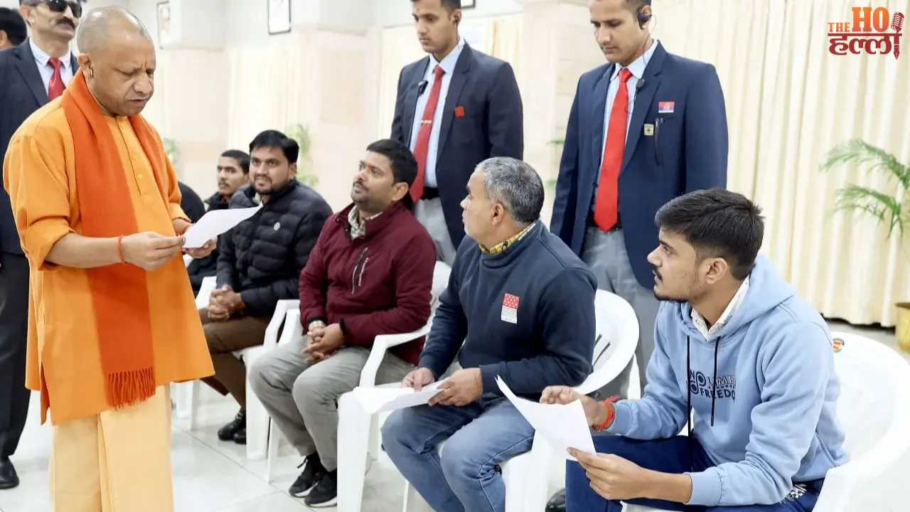 CM Yogi Holds Janata Darshan