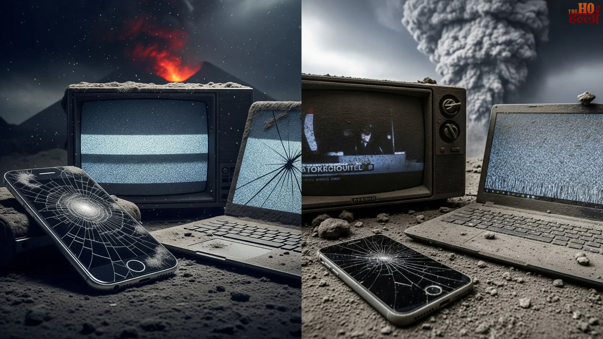 How Volcanic Ash Can Damage Your Phone, TV and Laptop
