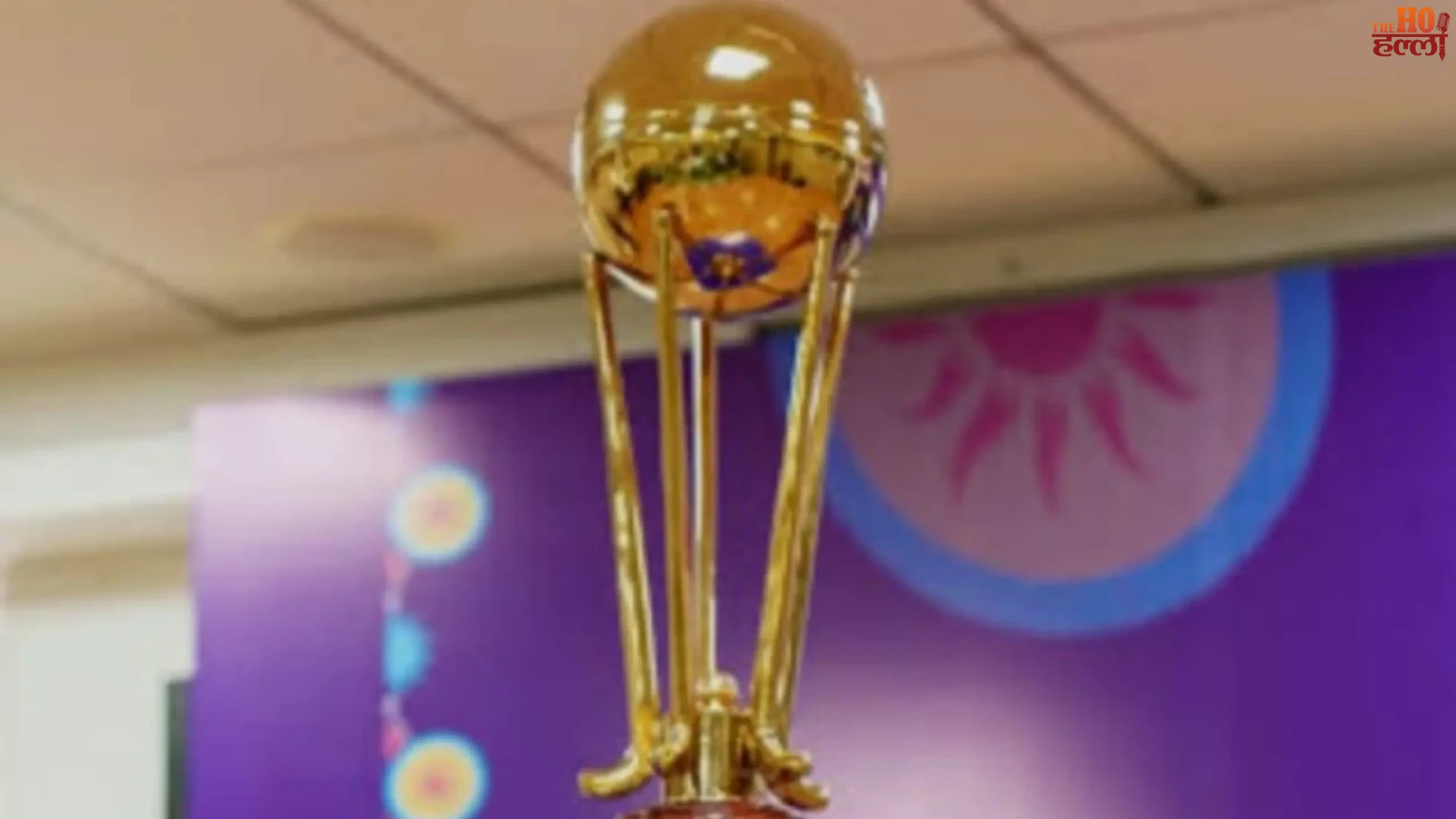 Junior Hockey World Cup Trophy Shines in Lucknow
