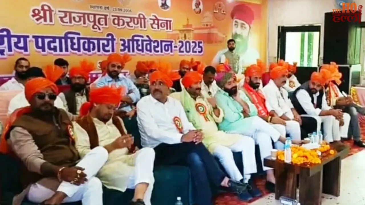 Karni Sena Shows Strength Demands