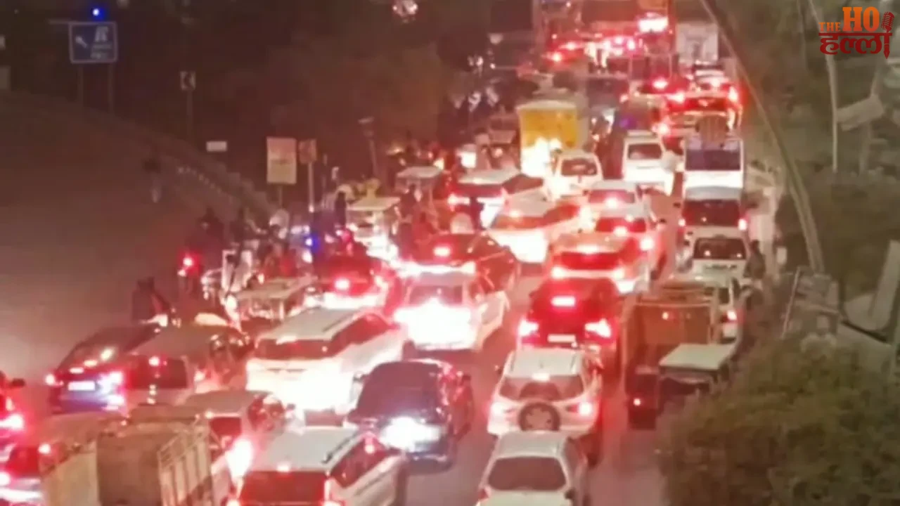 Lucknow Traffic Chaos