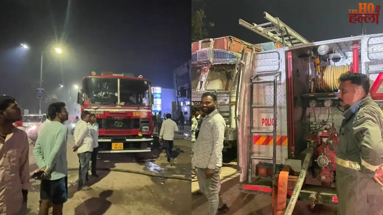 Massive Fire at Lucknow Mega Mart