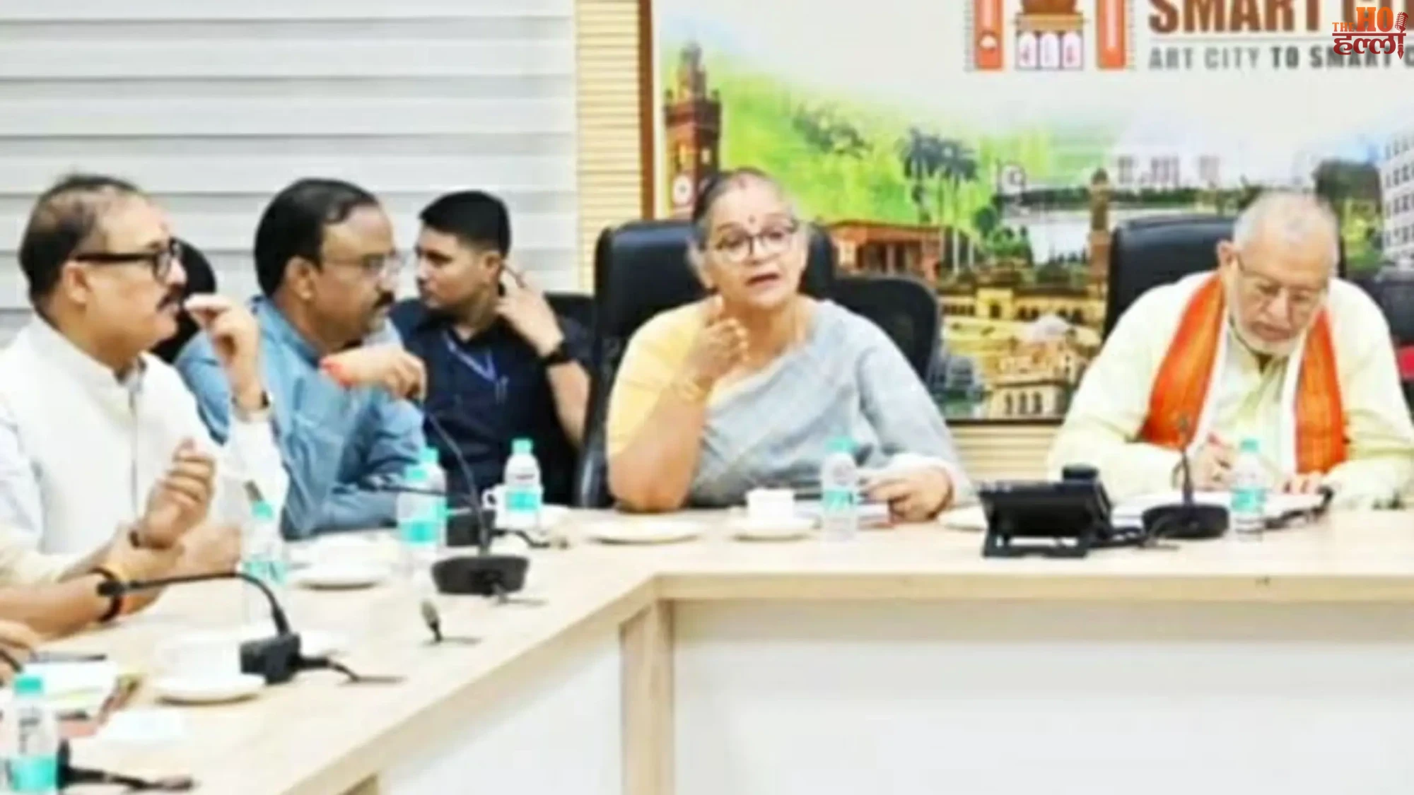 Mayor and BJP MLA Clash at Smart City Auditorium