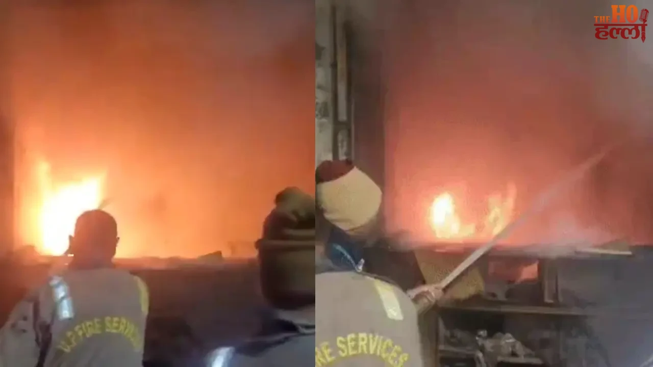 Midnight Fire at Chowk Mobile Showroom