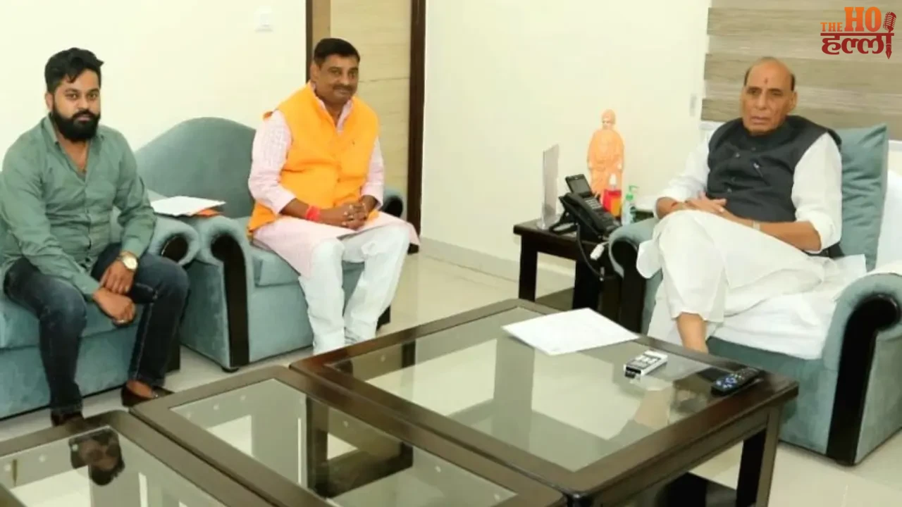 Nagendra Singh Meets Rajnath singh ji