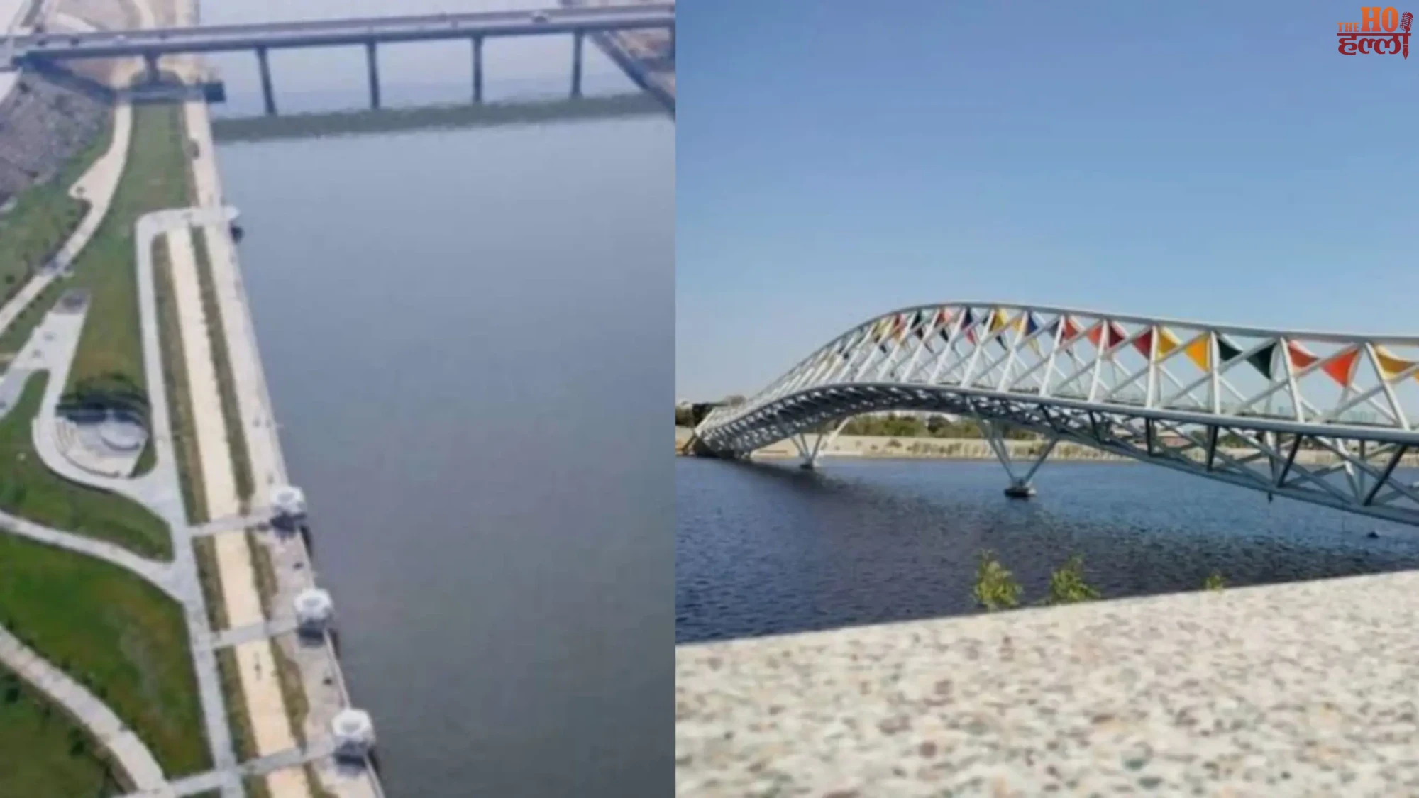 New Smile-Themed Foot Overbridge to Transform Lucknow’s Gomti Riverfront