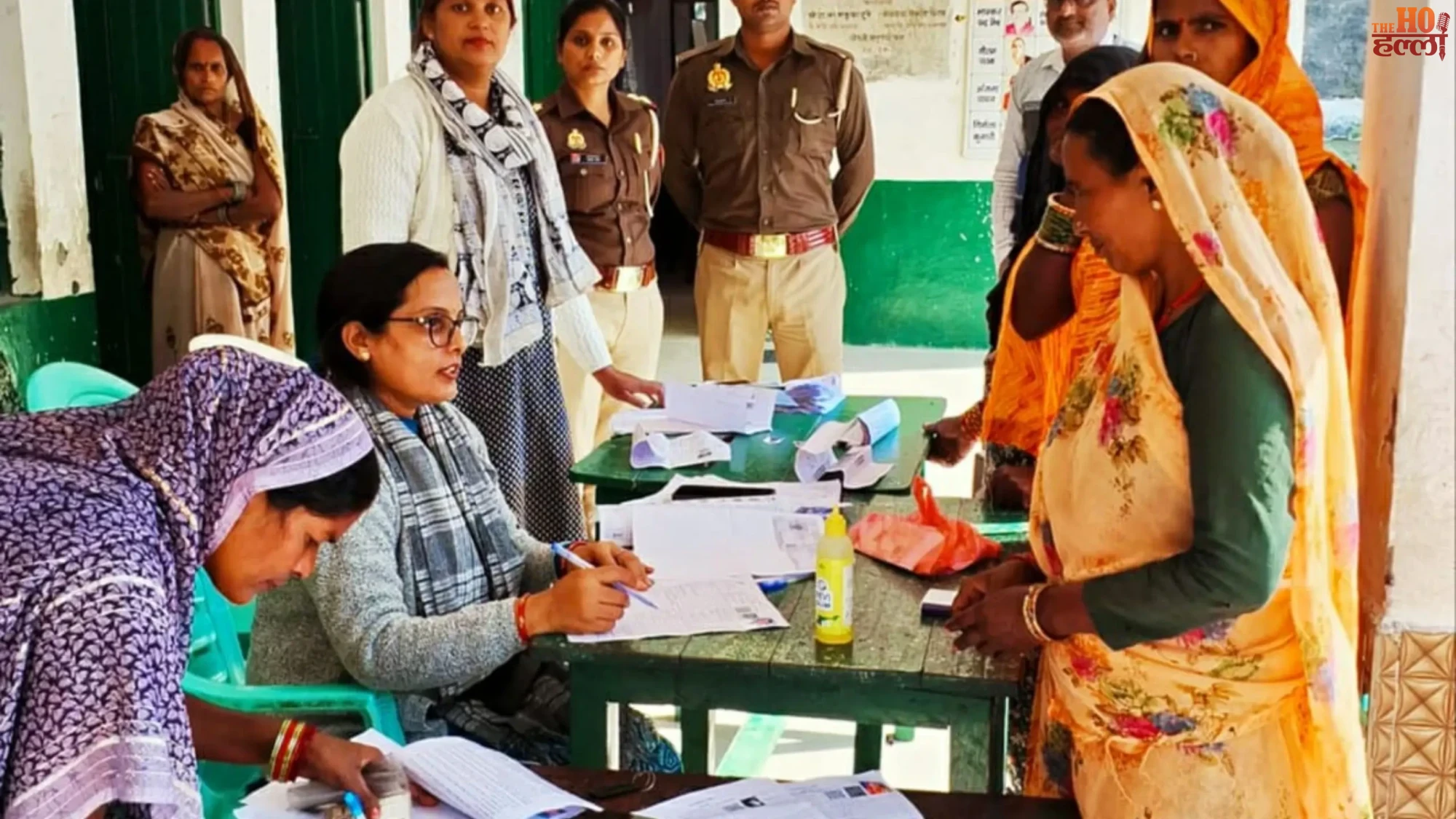 Peace Restored in Nagaram After Chaos; SIR Forms Filled Under Police Watch