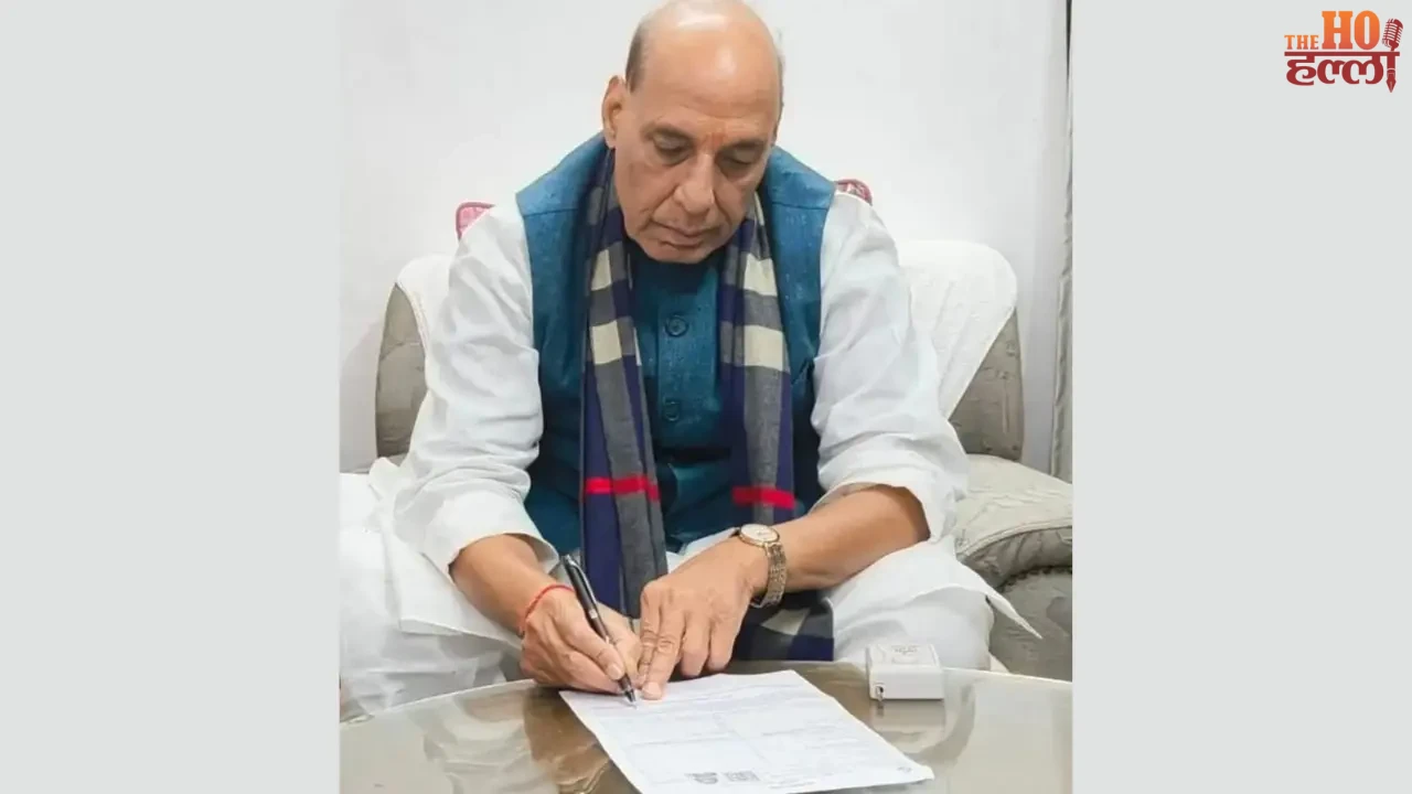 Rajnath Singh Files SIR Form as Voter List