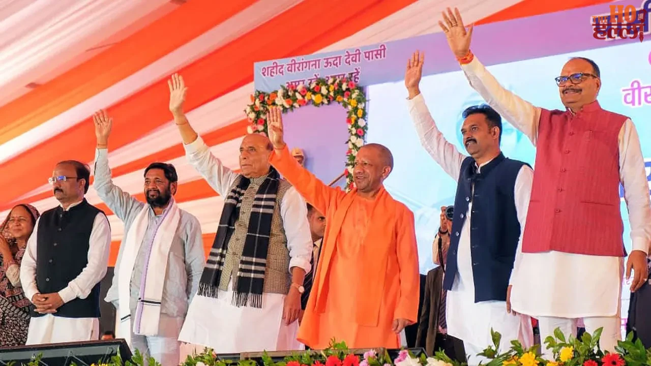 Rajnath Unveils Uda Devi Statue Honors Pasi Community