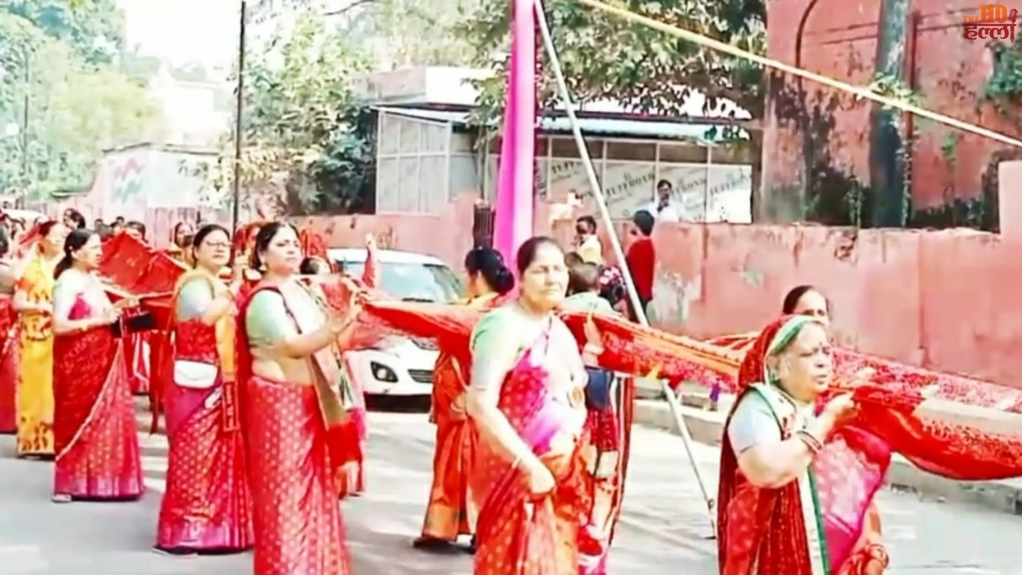 Rani Sati Dadi Ji Darbar Women Celebrate with Chunari Yatra