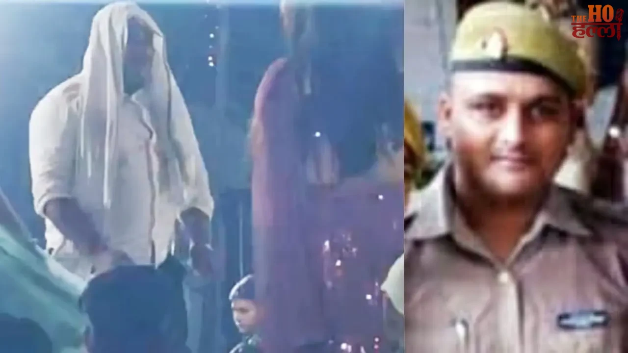 Soldier Dons Gamcha Veil