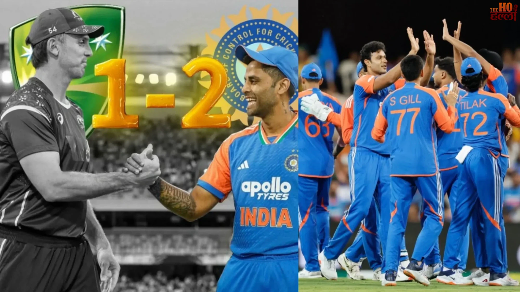 Team India Dominates T20 Series Despite Rain in Australia