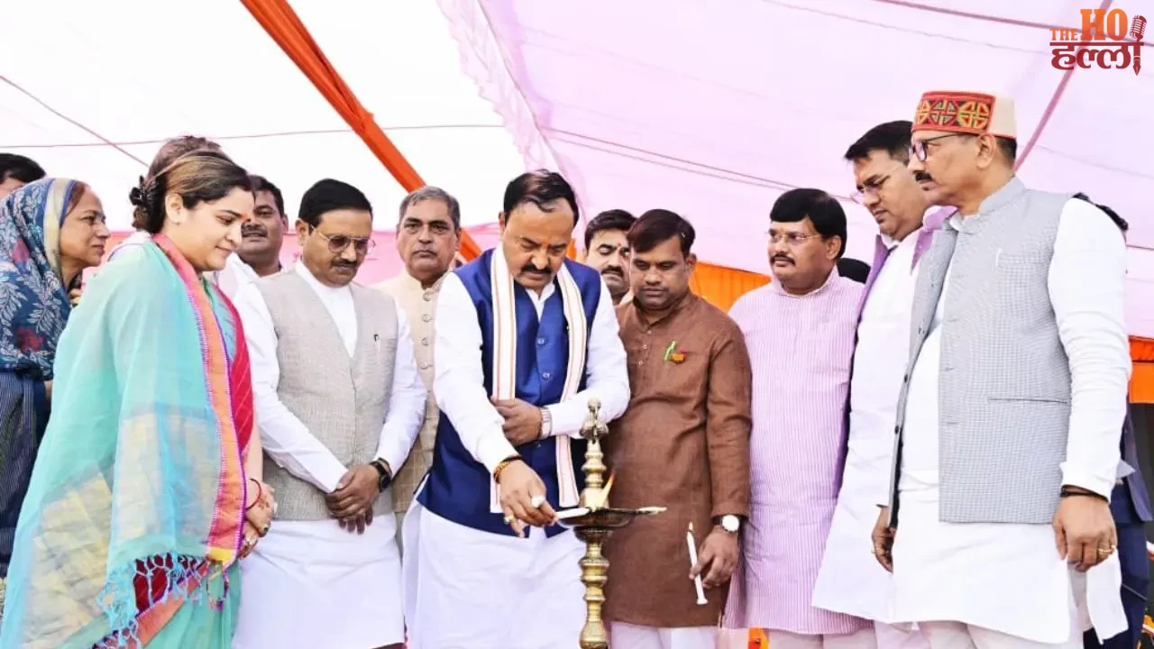 Unity March in BKT Dy CM Keshav Prasad Maurya Leads with Zeal