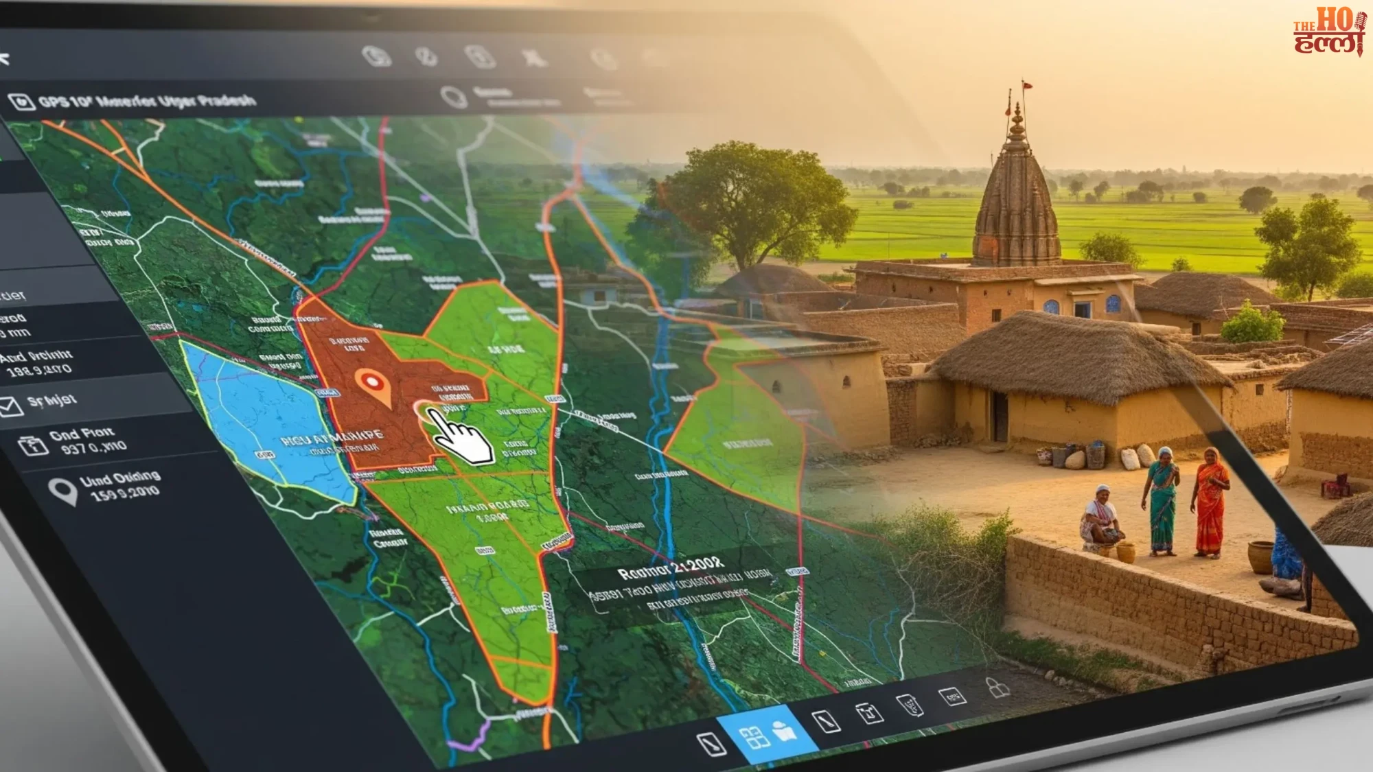 UP Villages’ Digital Maps Finding Homes and Farms Made Easy