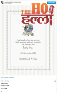 Vicky-Katrina Share Heartwarming News