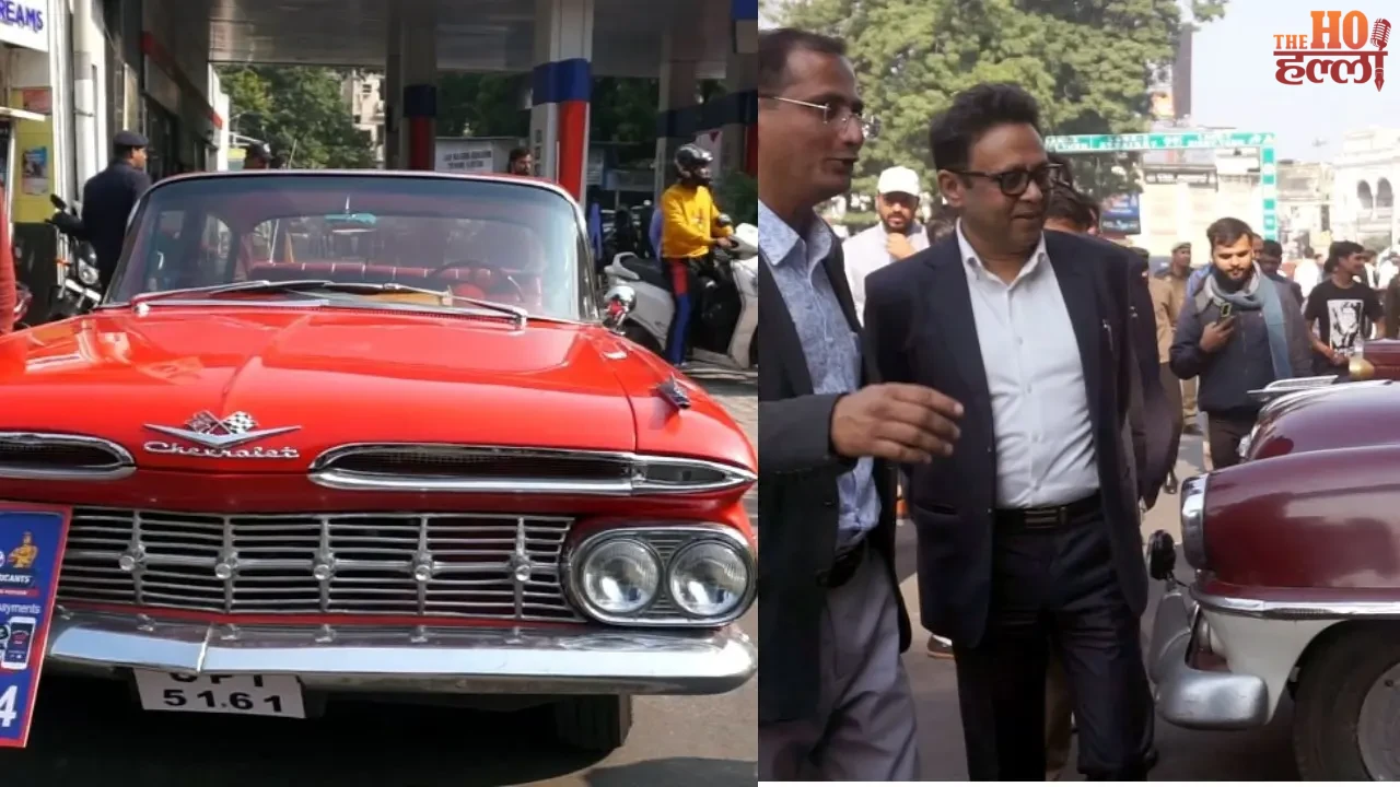 Vintage Car Parade Turns Lucknow Into an Open Museum