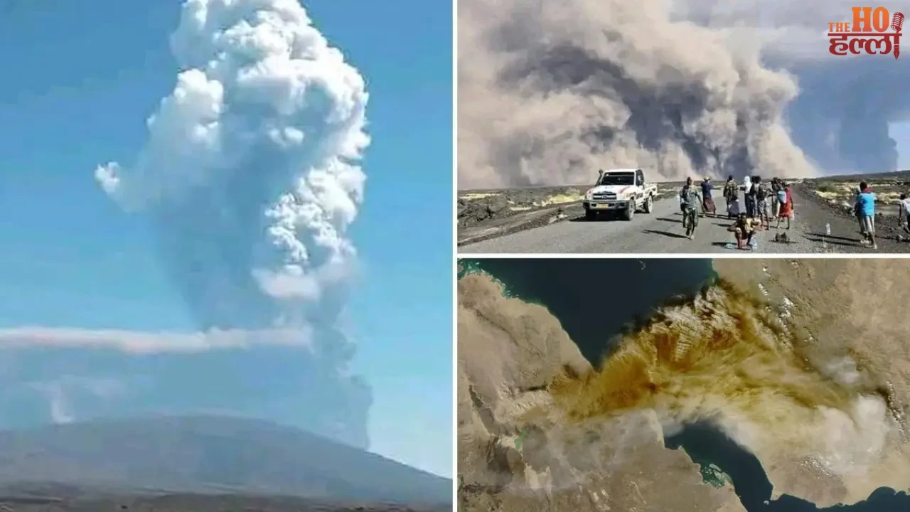Volcano Ash Reaches Indian Skies
