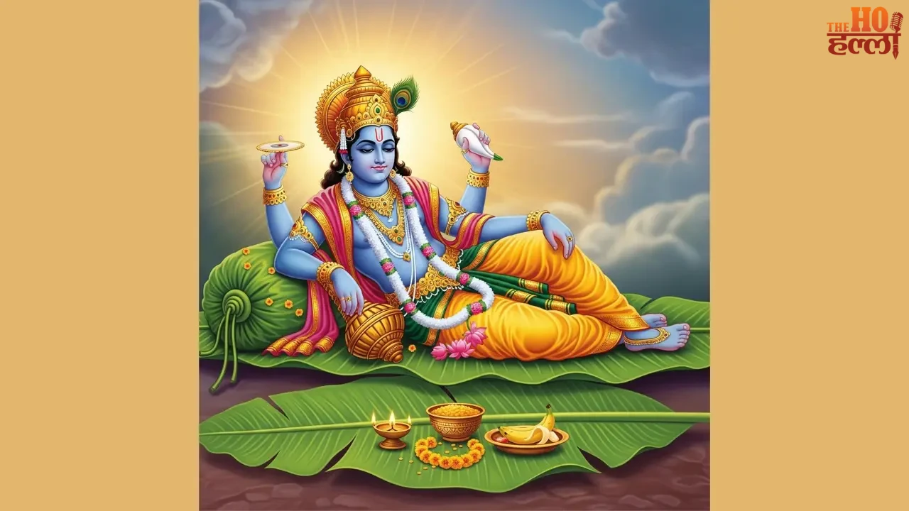 Why Banana Leaves Are Sacred in Thursday Fasting