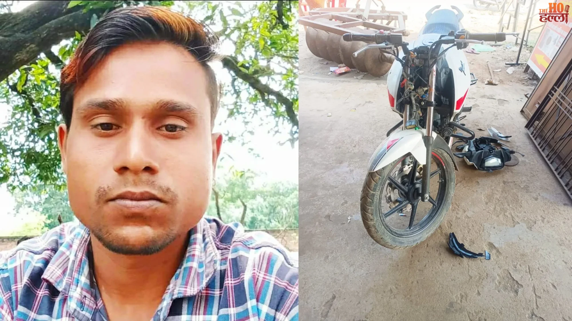 Worker Dies in Road Accident Due to No Helmet