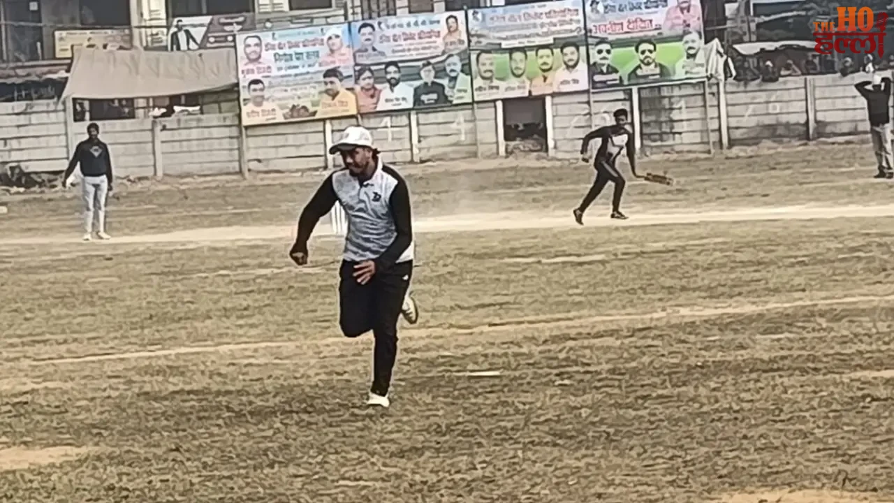 A High-Voltage Match Was Played in Nigohan Cricket