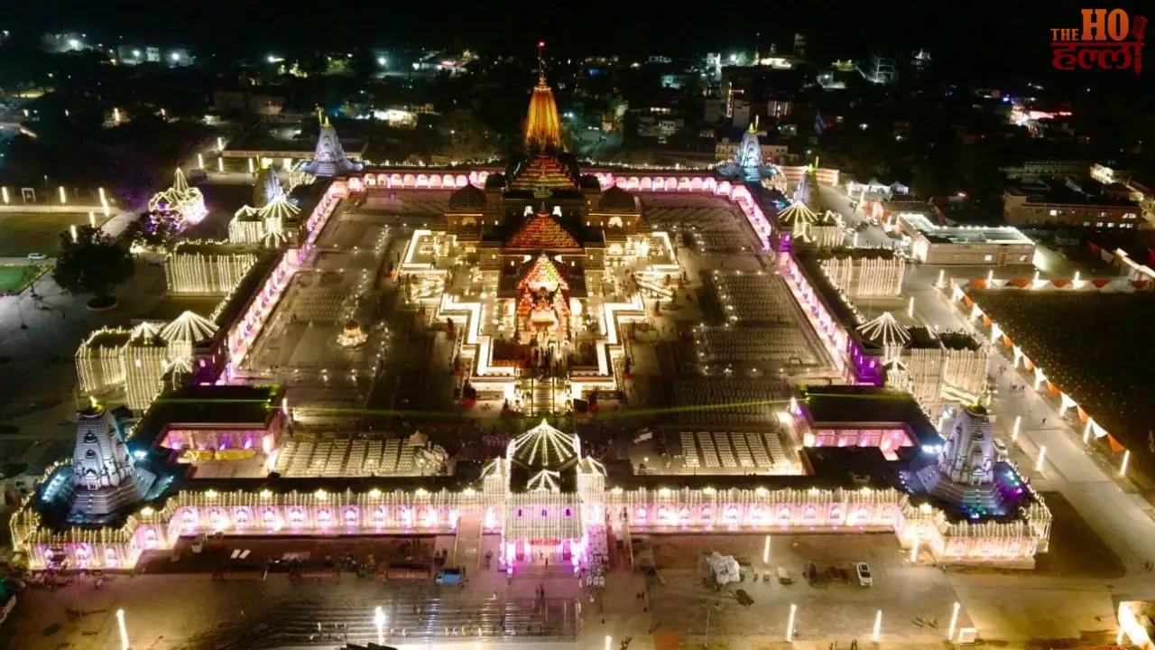 Ayodhya Mahakumbh-like view on the Saryu banks