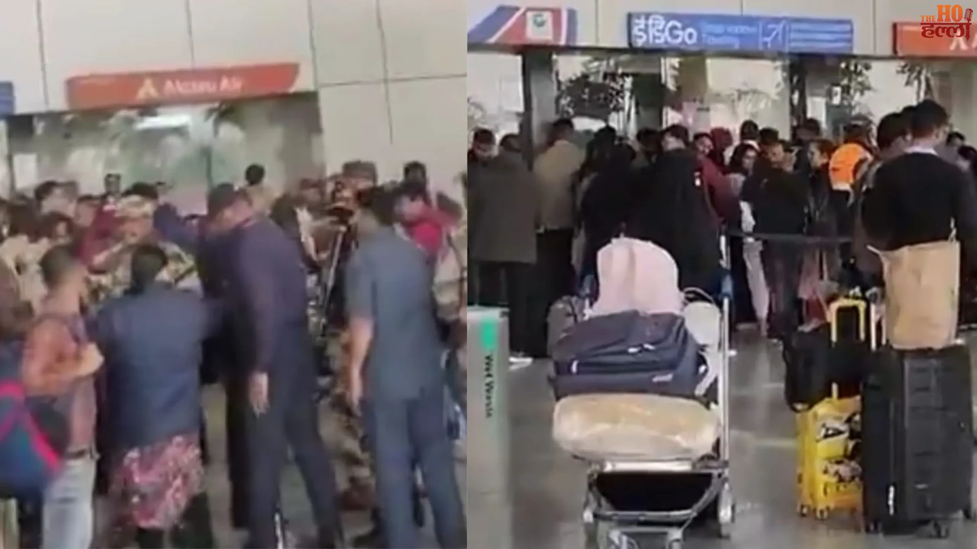 Chaos at Lucknow Airport as IndiGo Flights Halted