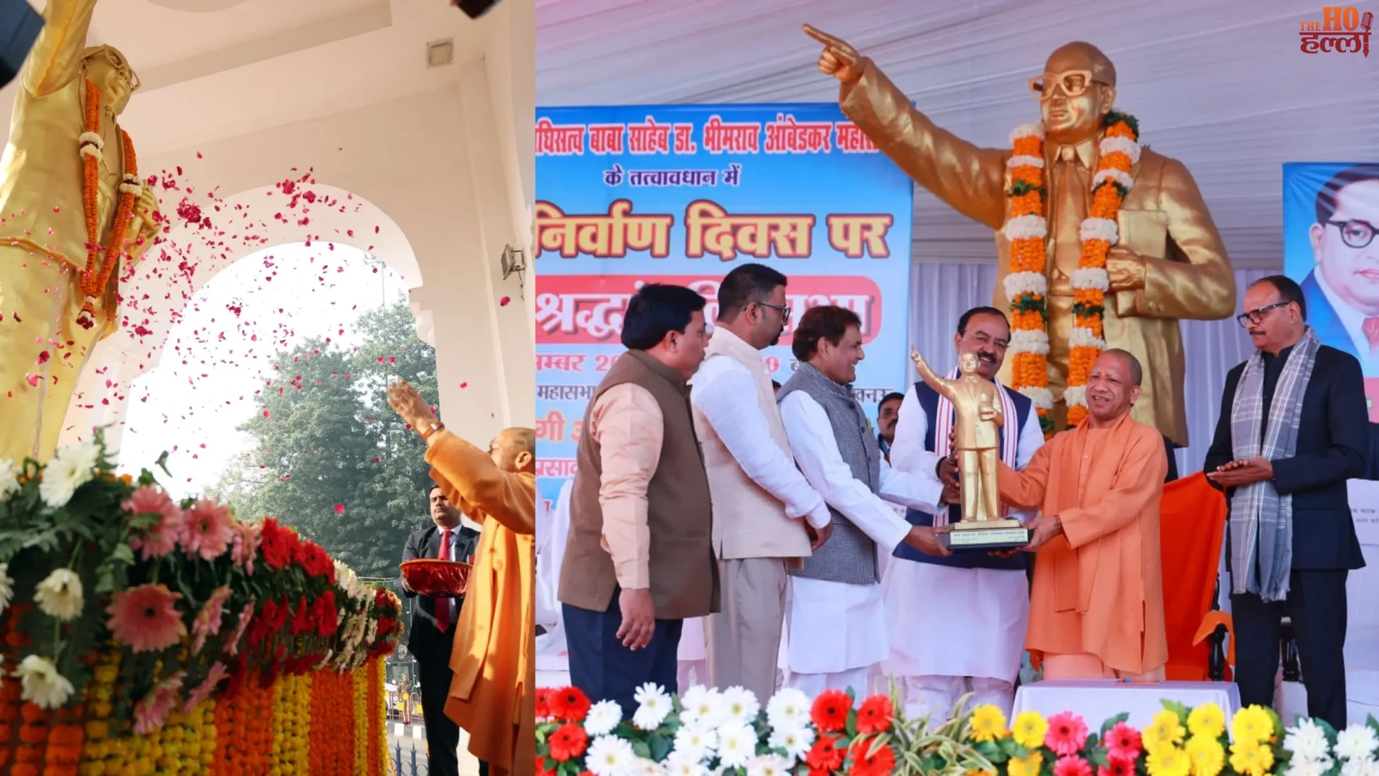 CM Pays Tribute to Dr Ambedkar, Announces Statue Site Safety