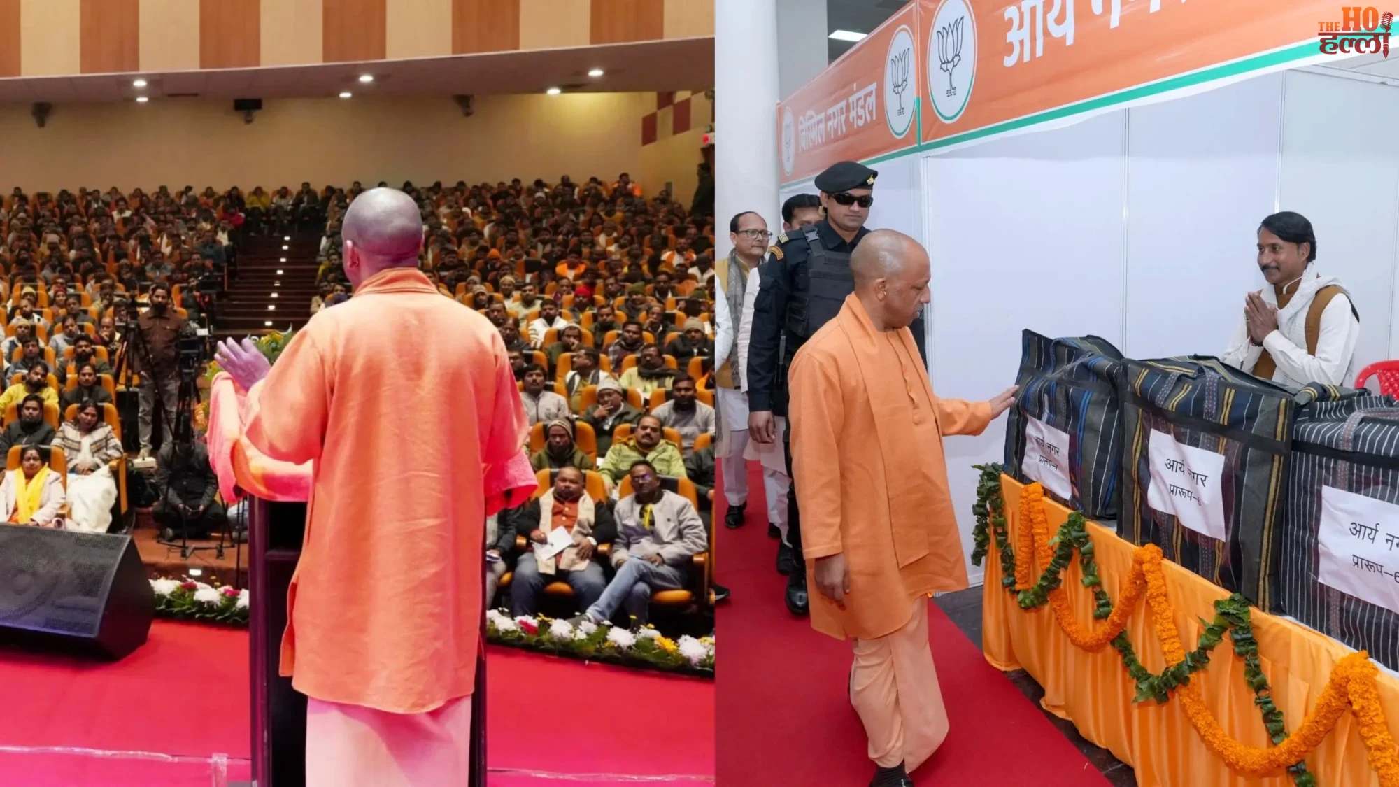 CM Yogi Inaugurates Gorakhnath Overbridge, Talks on SIR