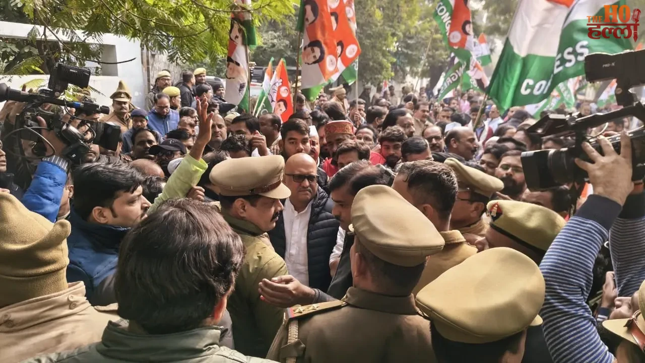 Congress Protests ED Misuse Clash with Police