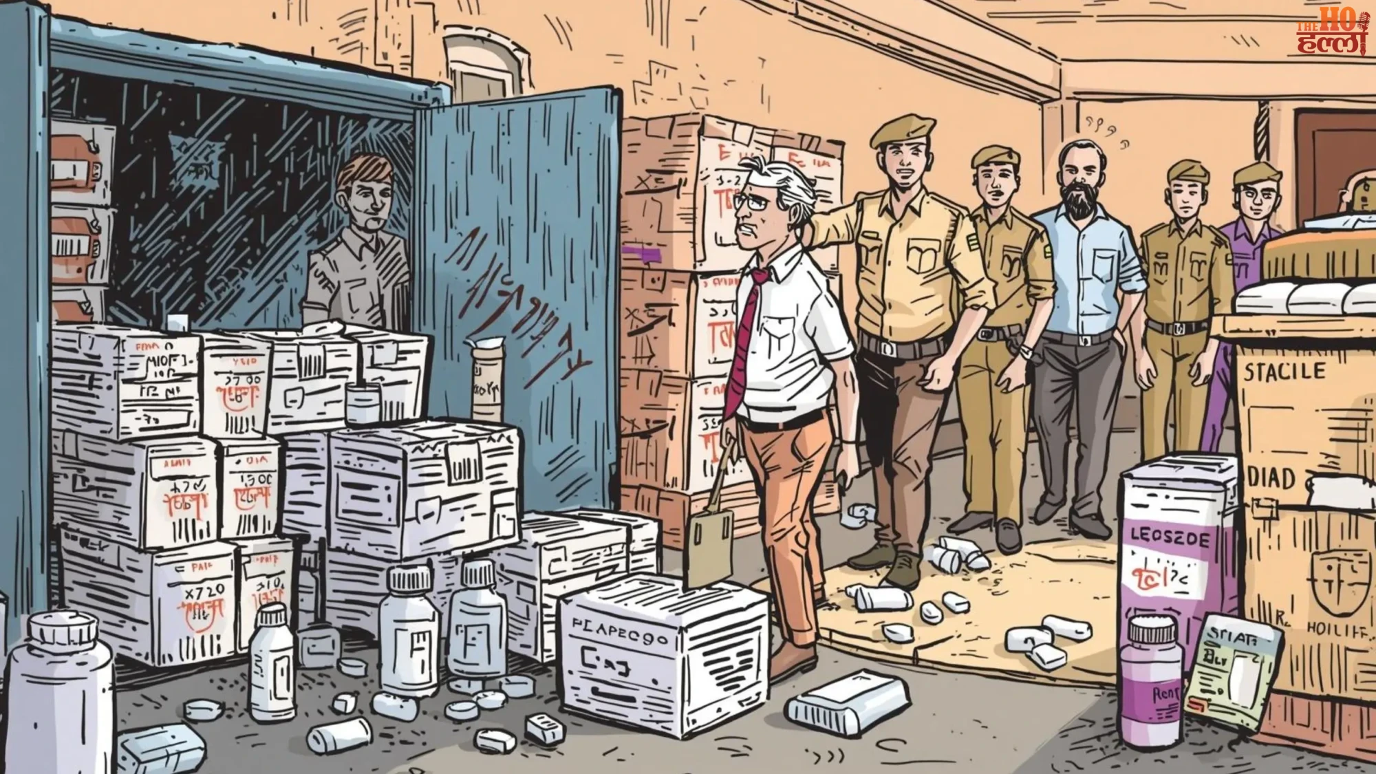 Crackdown on Codeine Syrup FIR on 128 Firms, Drugs Seized