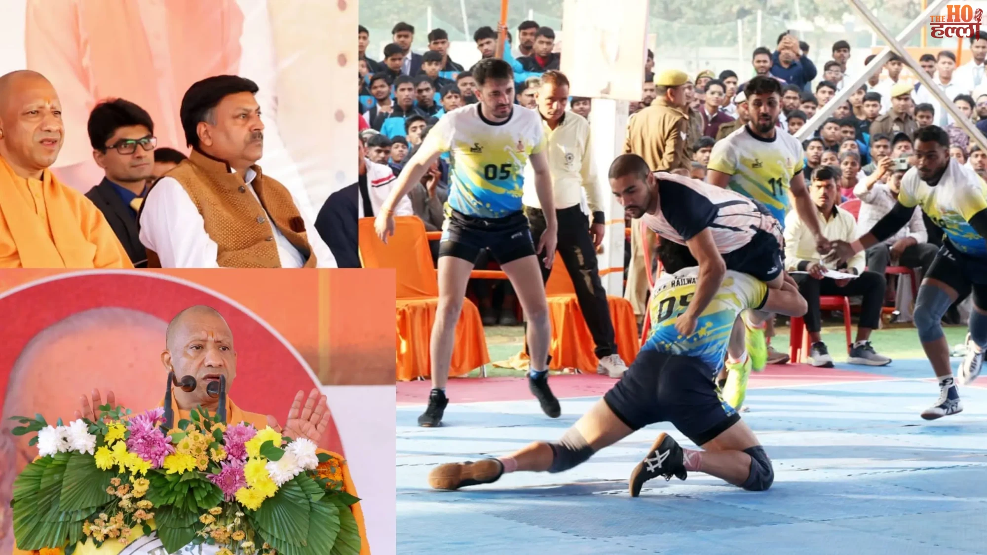 Gorakhpur Sports Fest CM Yogi Honors Players with Awards