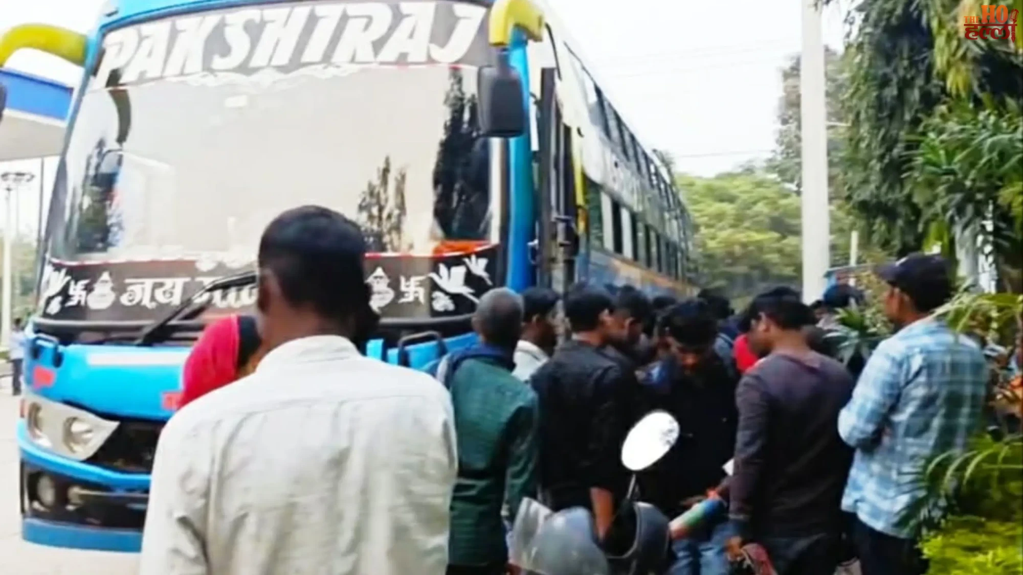 Illegal Double-Decker Bus Hub Exposed in Lucknow