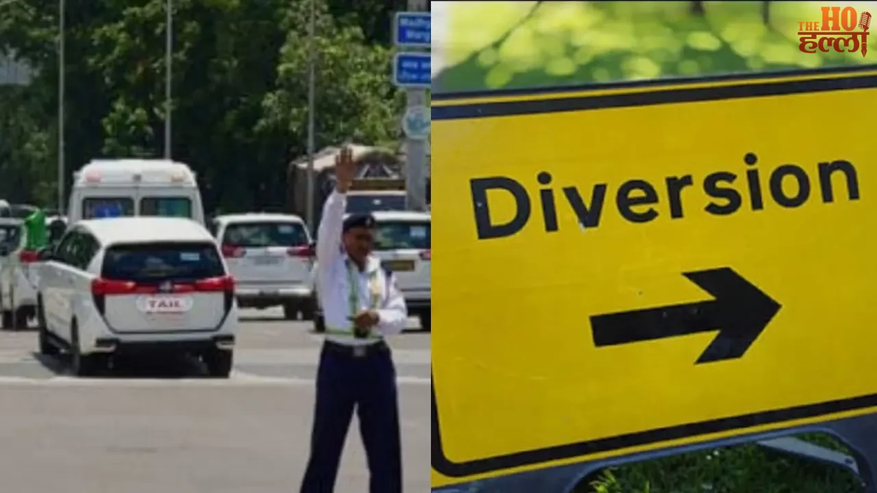 Kaiserbagh Traffic Alert Diversion