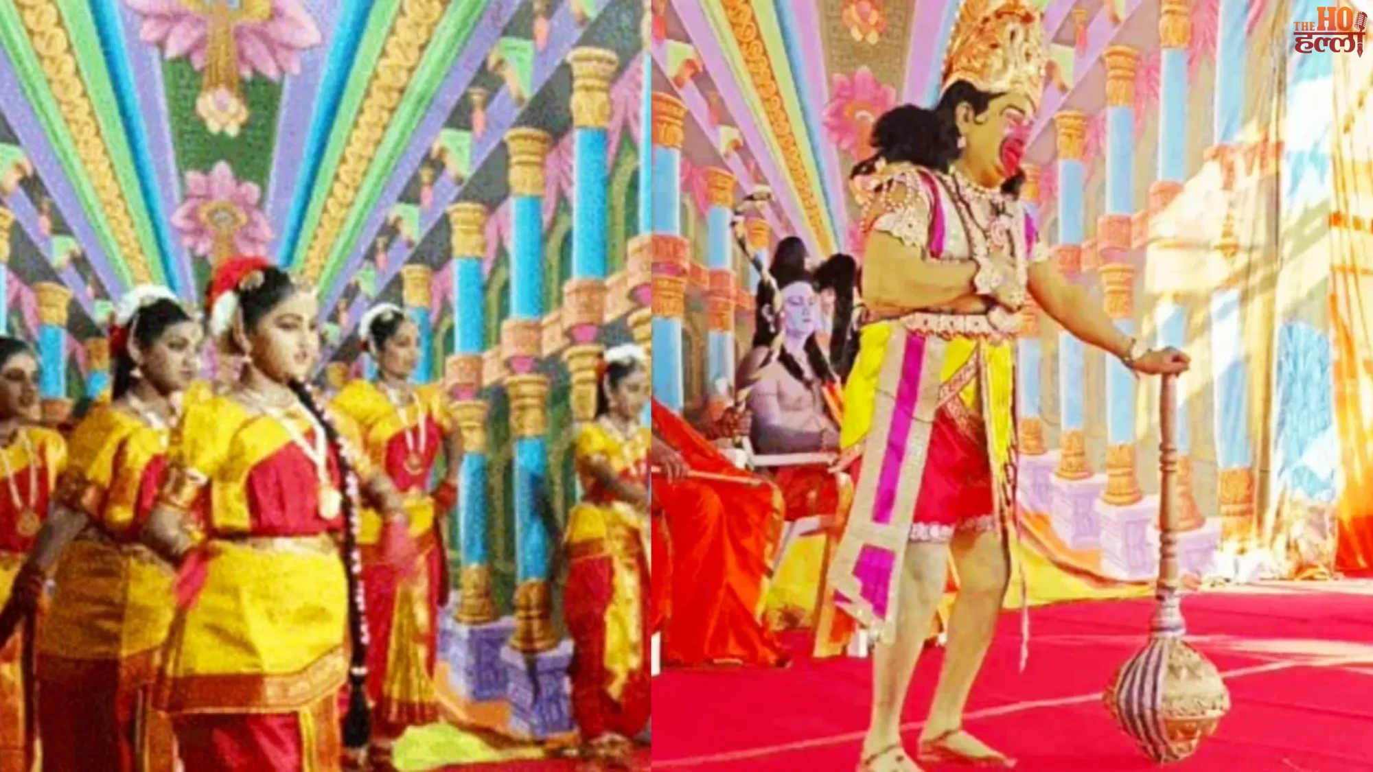 Kannada Artists' Captivating Ram Leela Performance