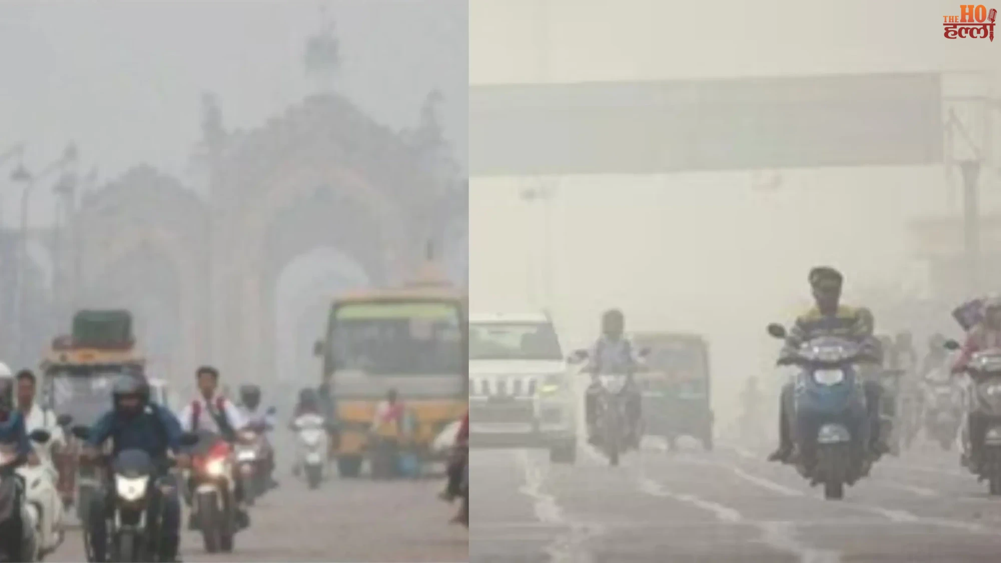 Lucknow Pollution Rises in Cold Winds Area-Wise AQI Report