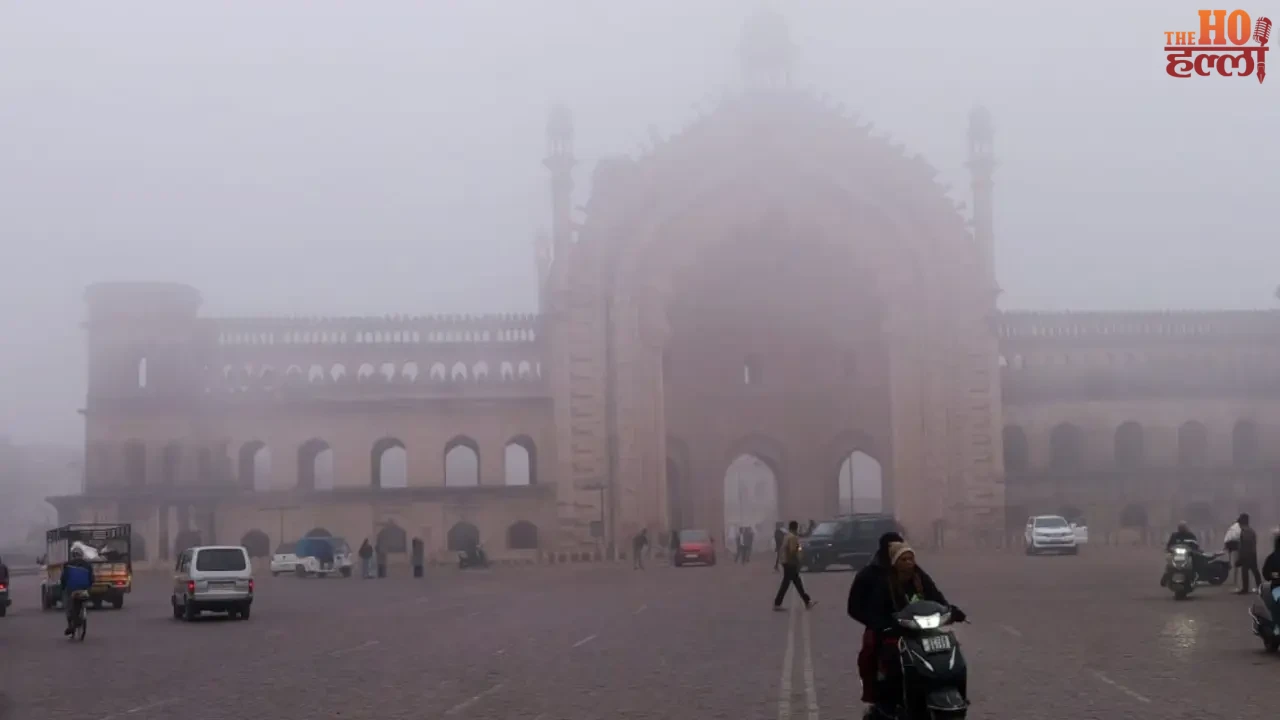 Lucknow Shrouded in Fog Flights Cancelled AQI Worsens