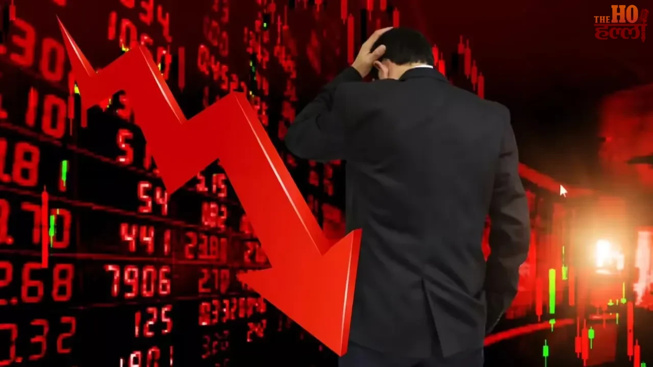 Markets Slide 3rd Day Investors Lose 1.6 Lakh Crore